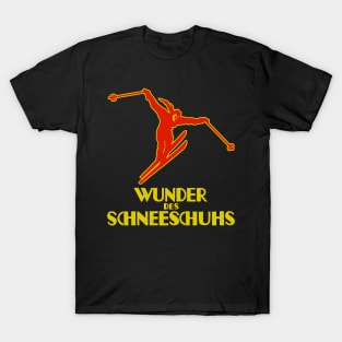 Wunder Des Schneeschuhs The Wonders of Skiing (1920 Film) T-Shirt